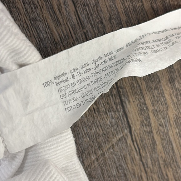 Zara Women’s White High Rise Wide Leg Jeans Size 2 - Picture 4 of 10